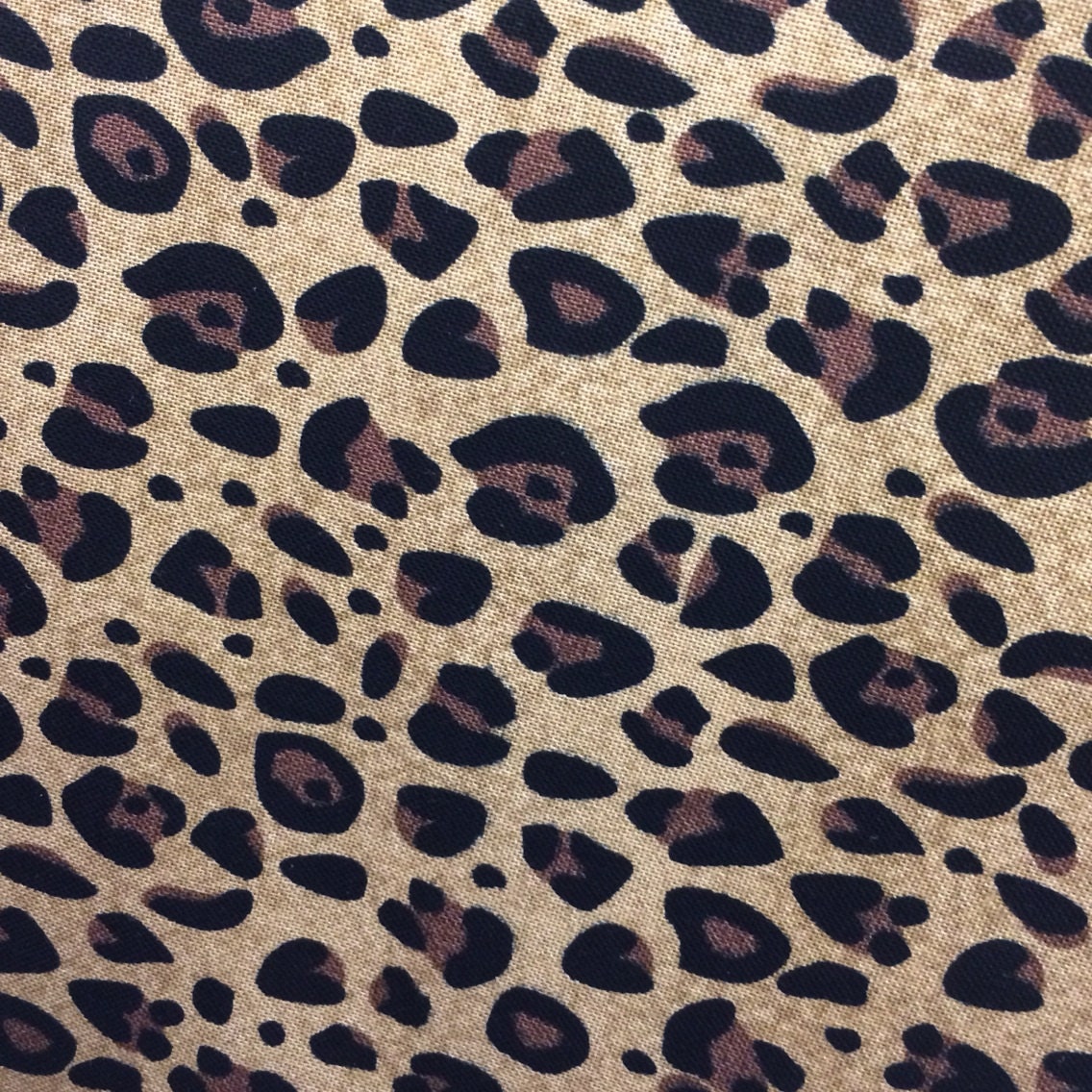 Leopard Print Fabric 1 YARD