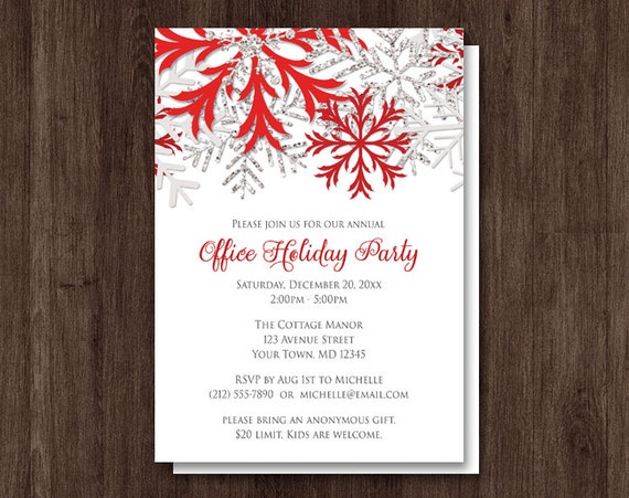 items similar to holiday party invitations christmas items similar to holiday party invitations christmas