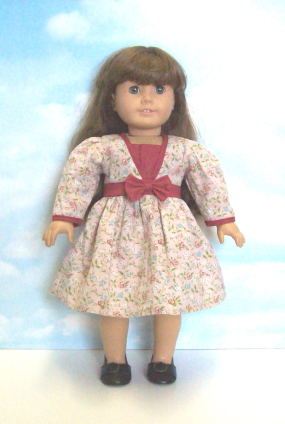 American Girl Doll Floral Dress