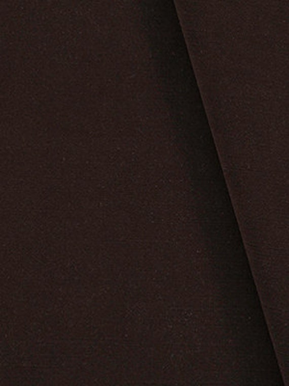 Dark Brown Velvet Upholstery Fabric Solid Color Velvet by