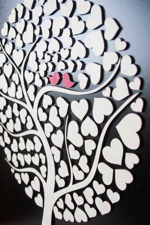 Custom wedding guest book alternative 3D by TotallySalinda