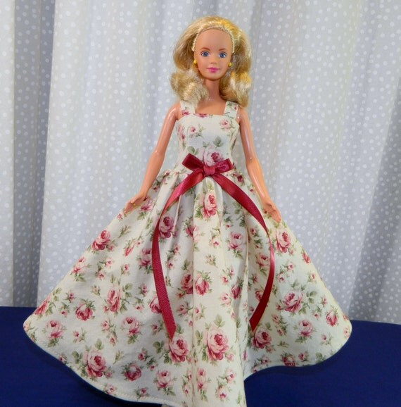 barbie doll long dress