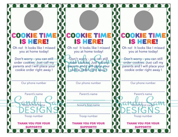 Scout Door Hanger Template Unavailable Listing On Etsy Scout Door Hanger Template Unavailable Listing On Etsy