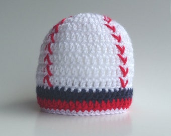 Crochet baseball hat Etsy