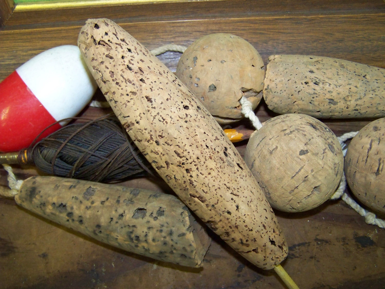 Vintage Fishing Corks Fishing Line Vintage by