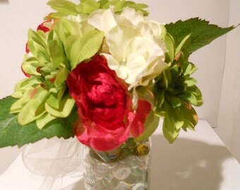 Mason Jar Floral Arrangement