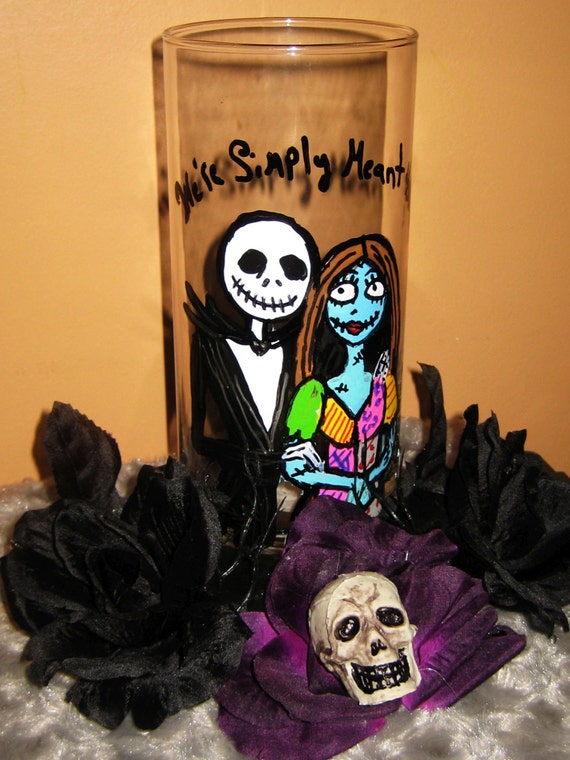 The Nightmare Before Christmas , Jack and Sally Centerpiece, Skull ...