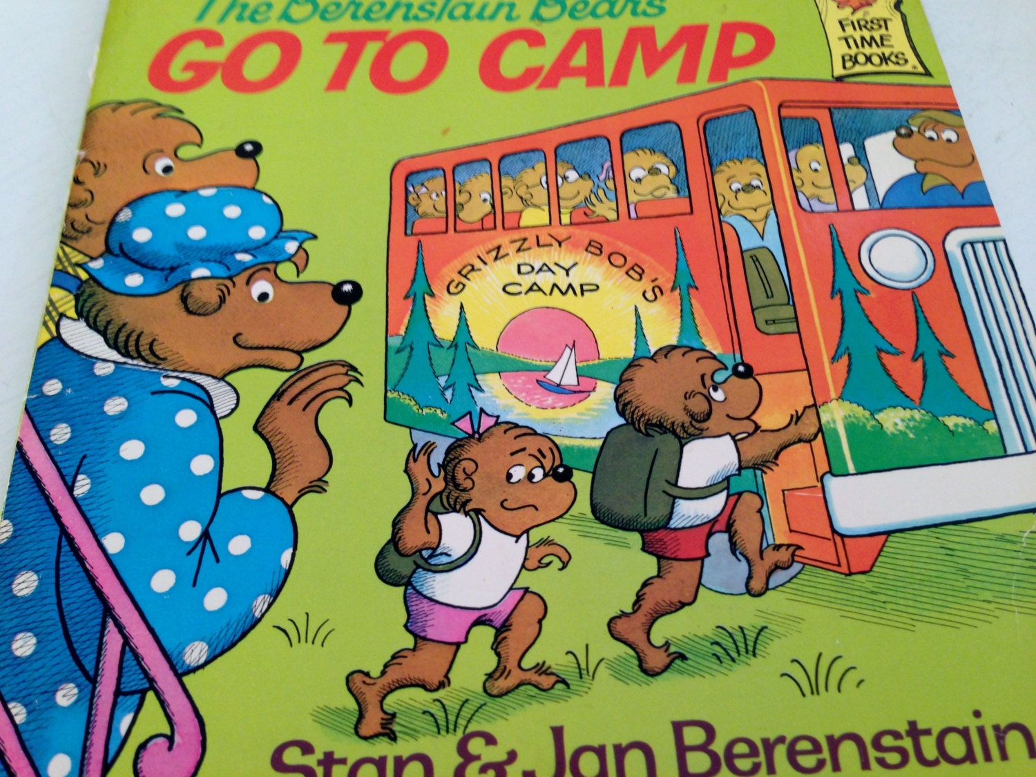 The Berenstain Bears Go To Camp Softback By Manyhappymemories