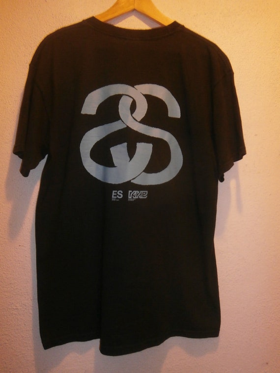 Vintage 1990s Stussy Rare Classic Design T-shirt by BRMCVINTAGE