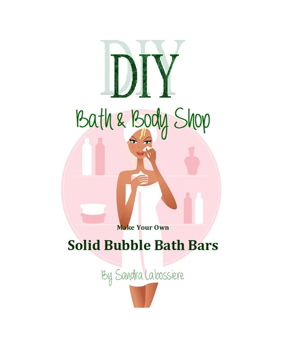 DIY Solid Bubble Bath Bars FAST drying by