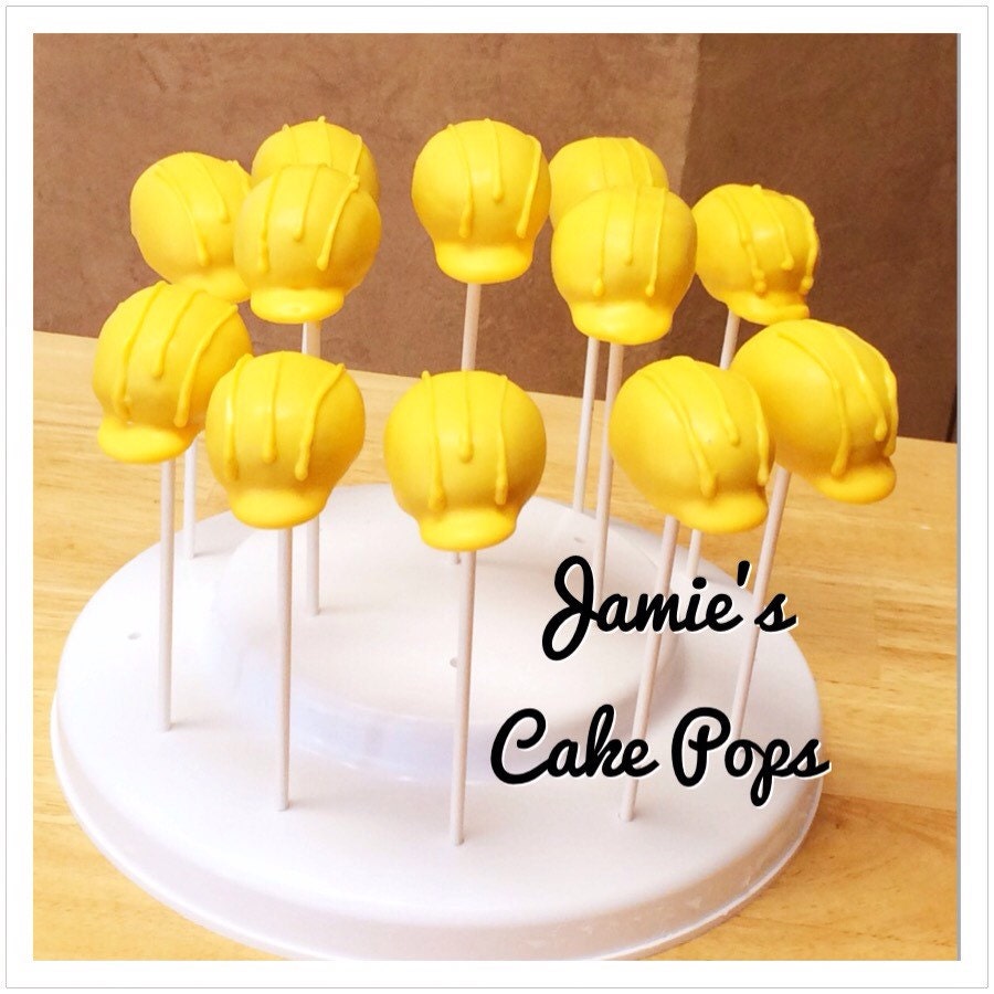 Hard Hat / Construction cake pops