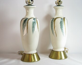 Popular items for vintage ceramic lamp on Etsy