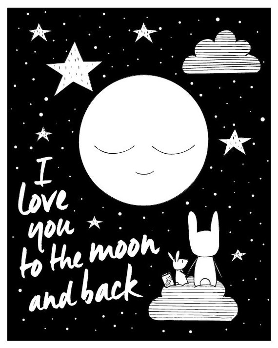 love you to the moon and back stuffed animal