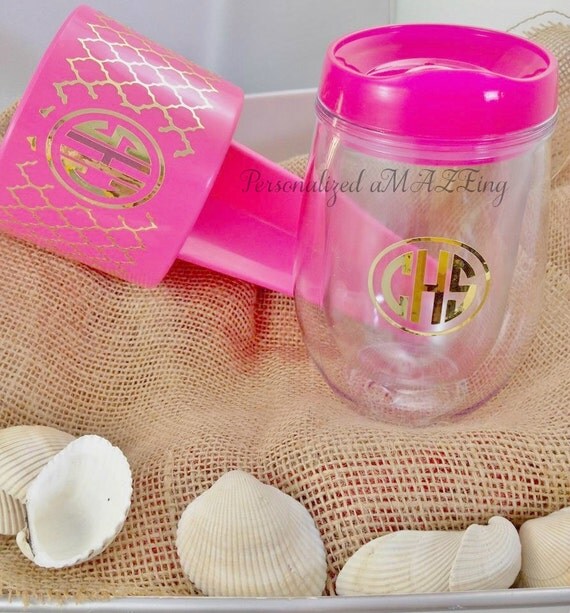 Personalized cup, Beach drink holder, beach spike drink holder, Monogram beach spike,birthday gift,wedding favor,spring break bev2go tumbler