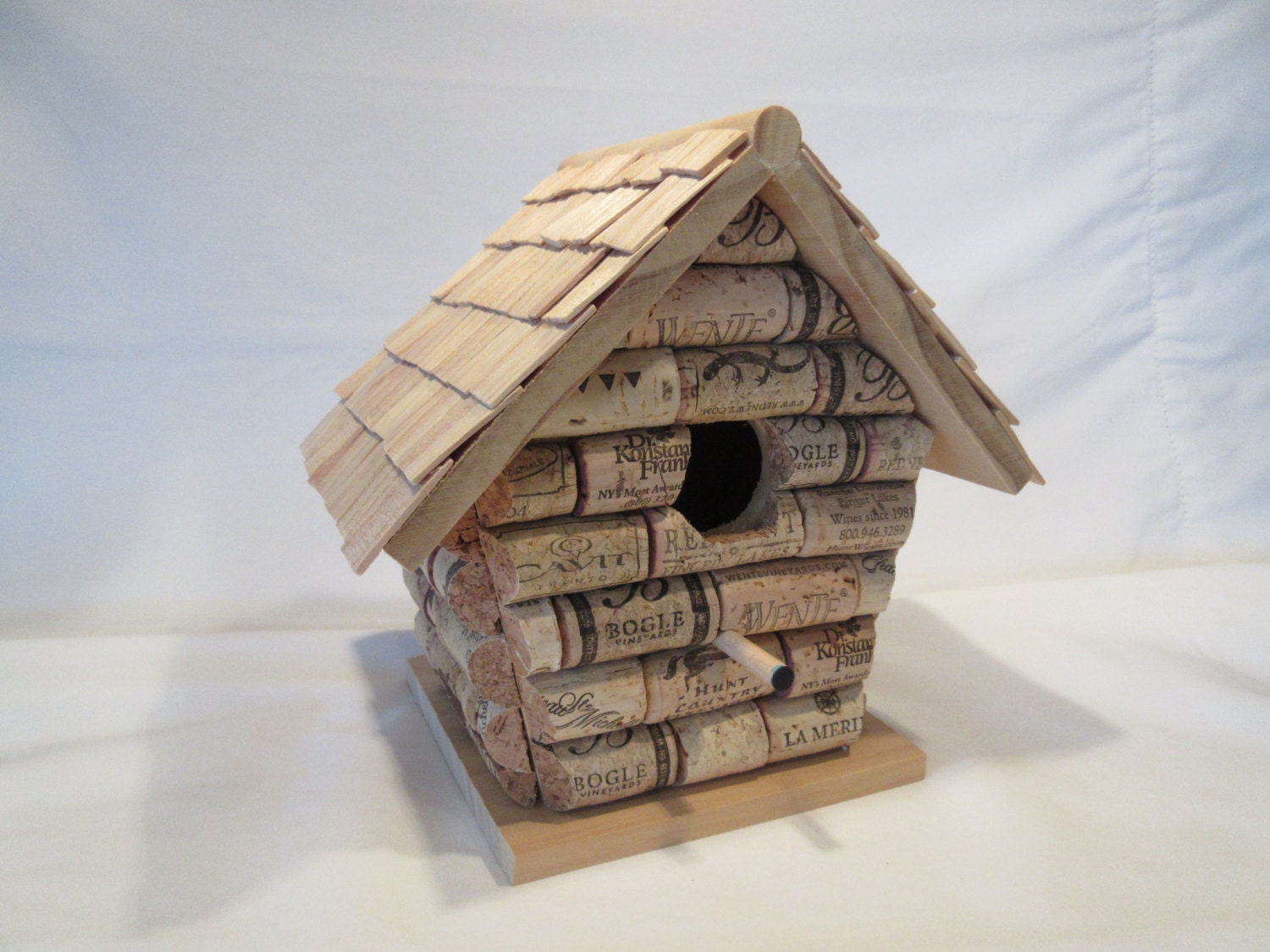 Wine Cork Birdhouse
