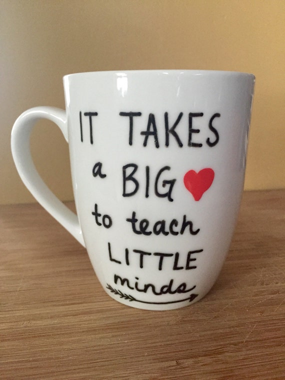Teacher mug preschool teacher mug 15 oz mug by ArtByLaurenW