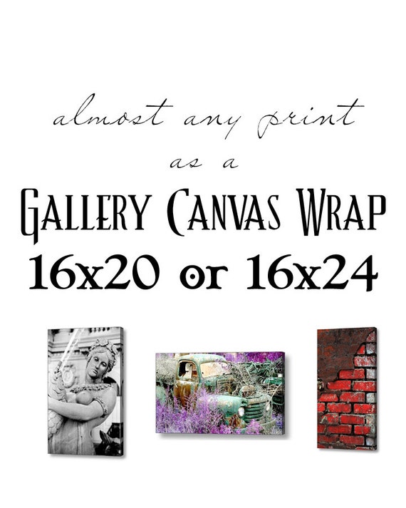Items similar to Canvas Wrap, Gallery Wrap, Choose Your Size, Custom