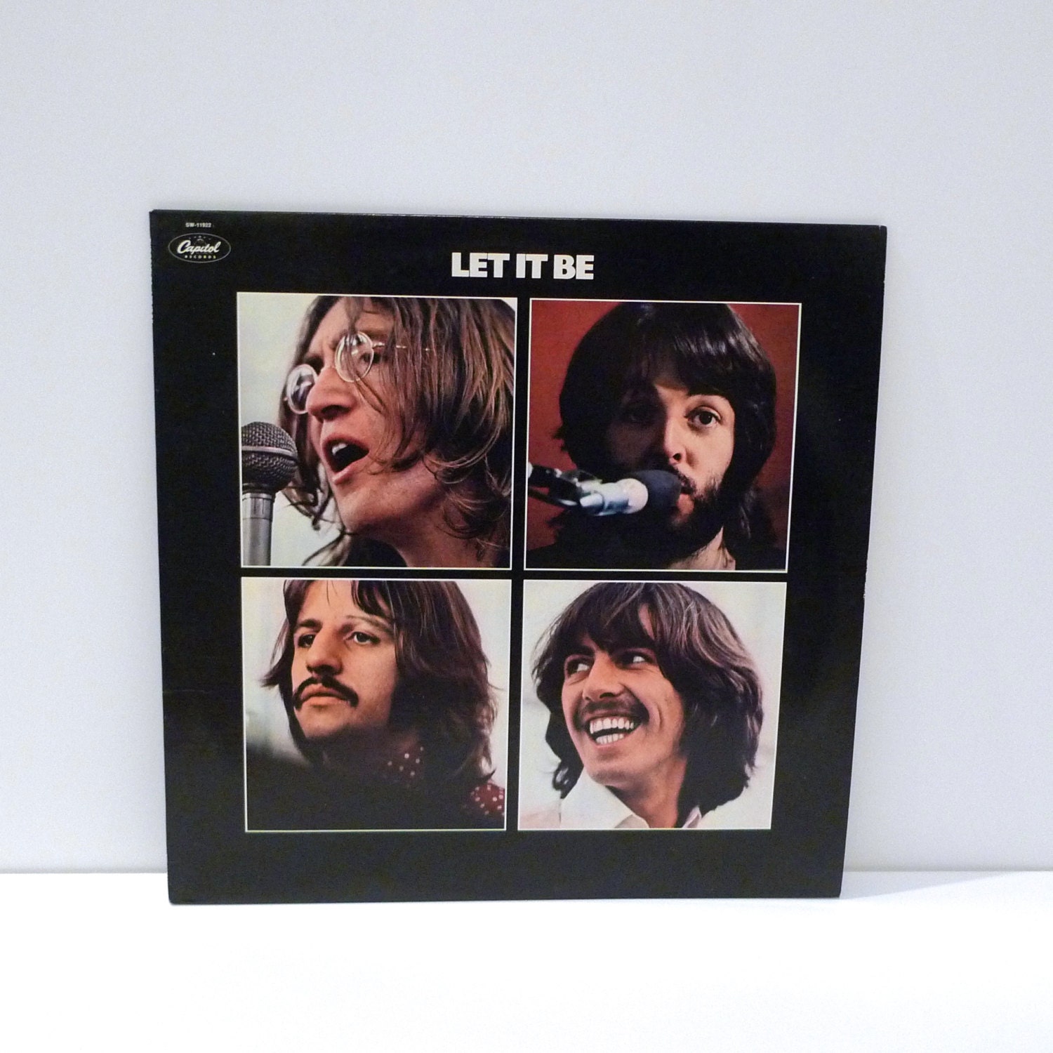 Beatles Vintage Vinyl Record Let It Be Album John by MohawkMusic