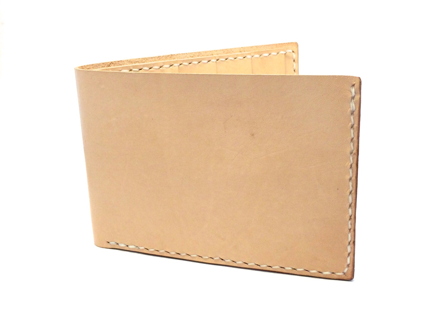 Leather Big Boy Bifold Wallet by ButterbeanLeatherCo on Etsy