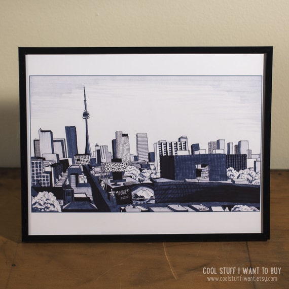 Toronto Cityscape Print