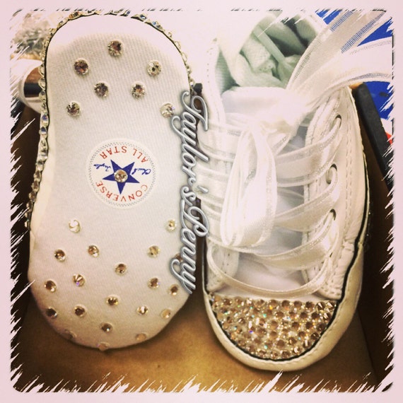 converse bimba con brillantini