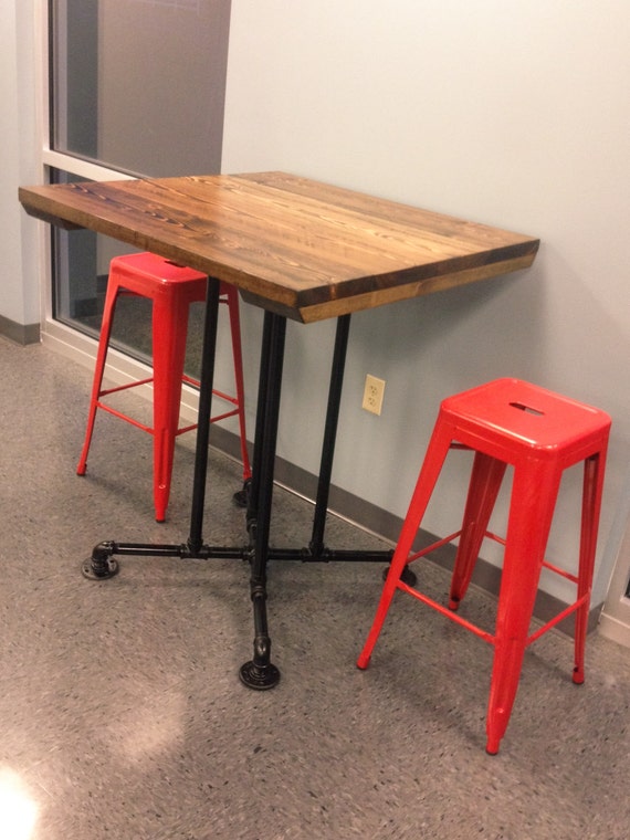 Bar Height Industrial Table Farmhouse Dining Table with - Like this item?