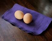 Everyday Napkins- One Dozen, Customize Your Colors- eco-friendly alternative, unpaper towels- 100% Flax Linen