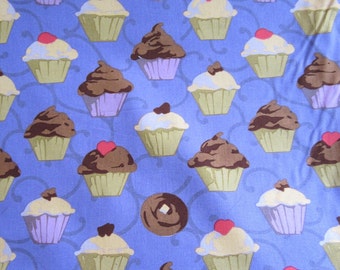 Cupcakes in Purple by Martha Negley for Rowan Fabrics One Yard