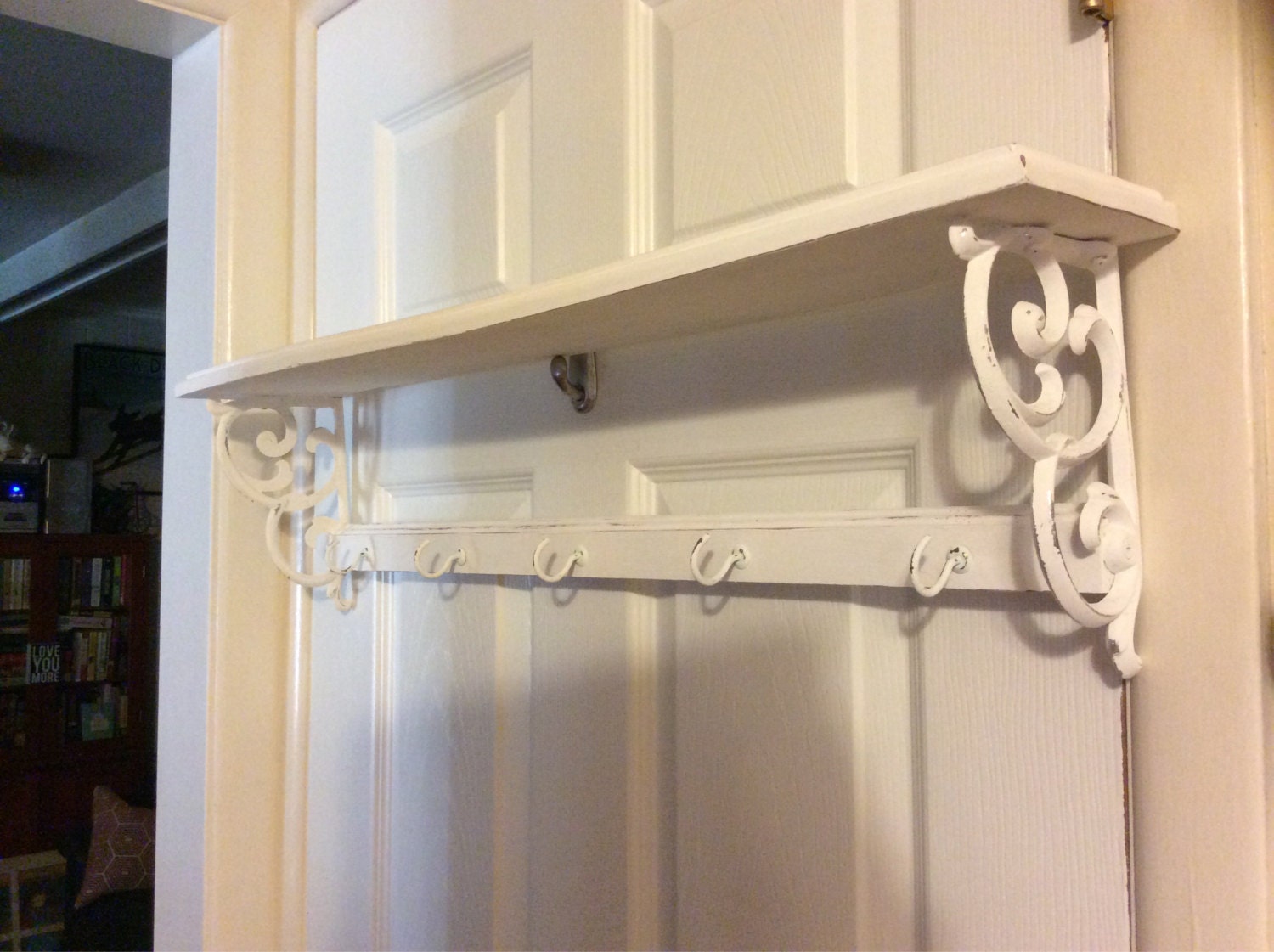 shabby chic wall shelf plate rack towel rack by vintagebrowns shabby chic wall shelf plate rack towel rack by vintagebrowns