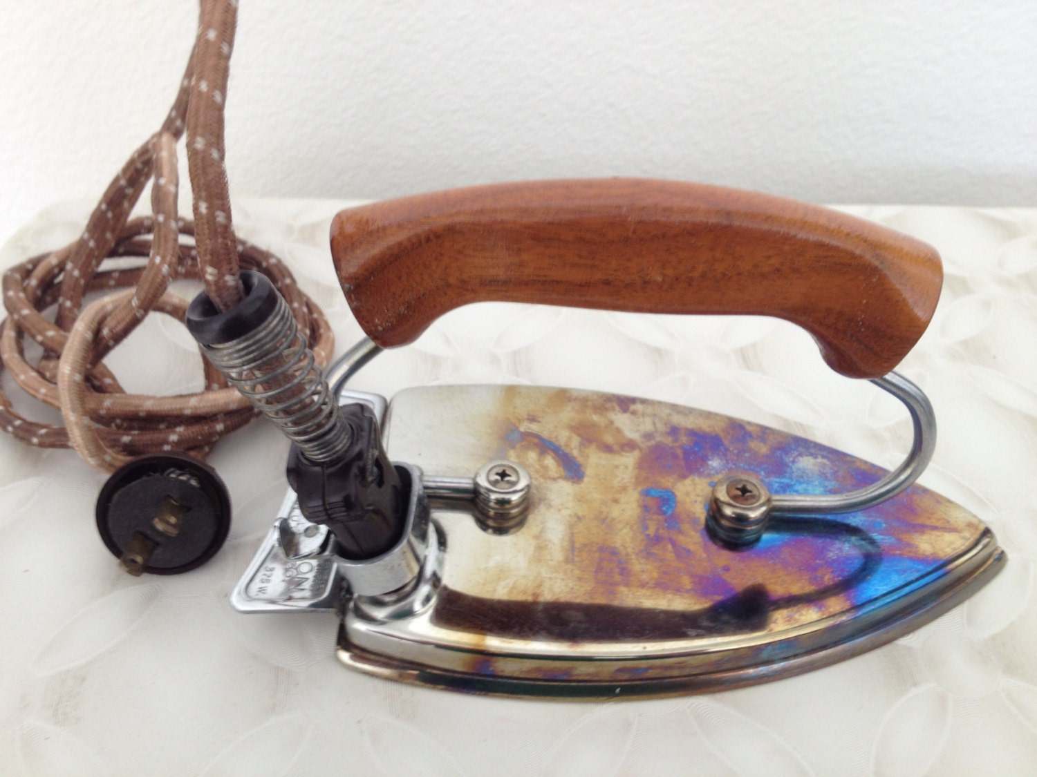 Vintage Travel Iron Winsted Durabilt No. 181 by DaydreamVintage77