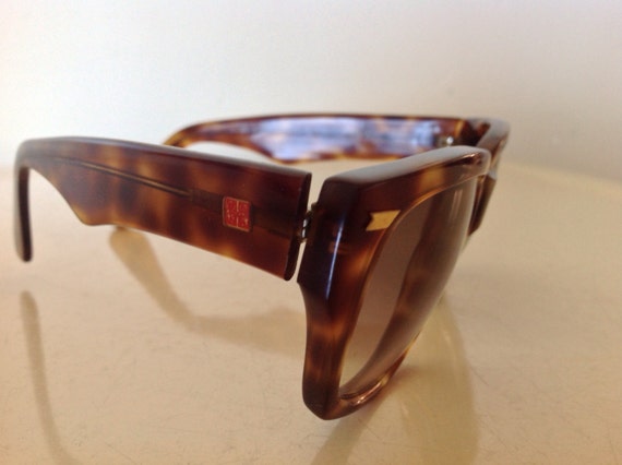 Vintage Solex Tortoise Shell Sunglasses Hong Kong Hand Made