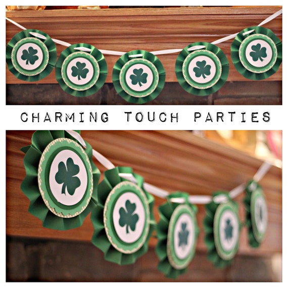 st patricks day rosettes iron