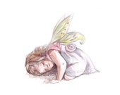 Sleeping fairy - Print