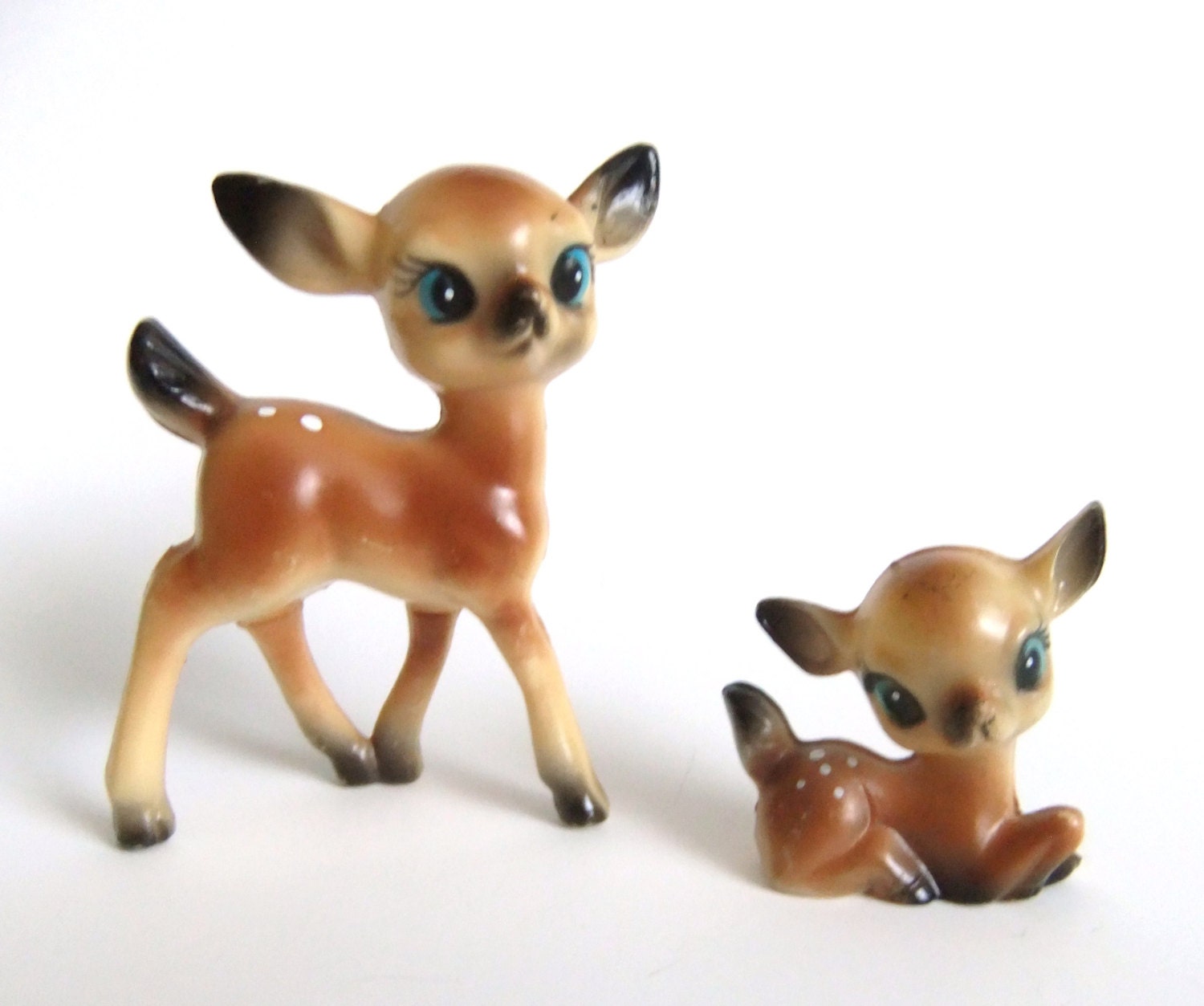 plastic deer figurine