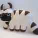 baby bison avatar plush