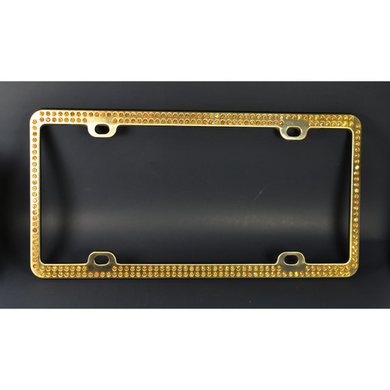 Car License Plate Frame Cover Bling by bigworlddreamsale on Etsy