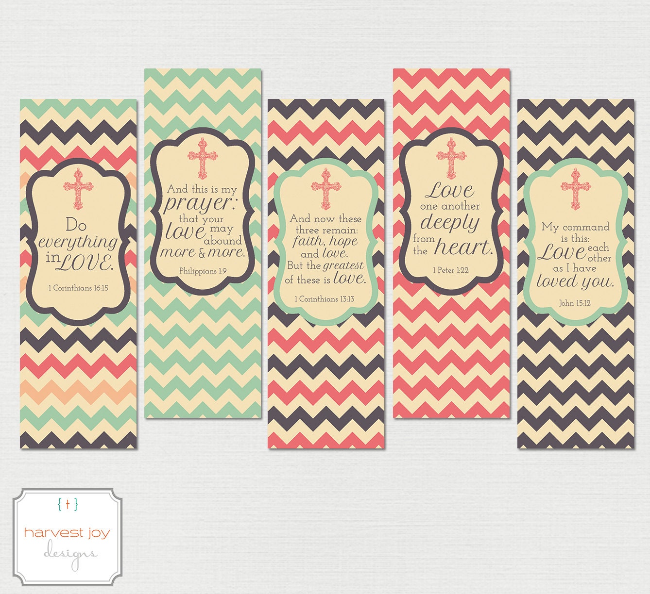 inspirational printable bookmarks scripture by
