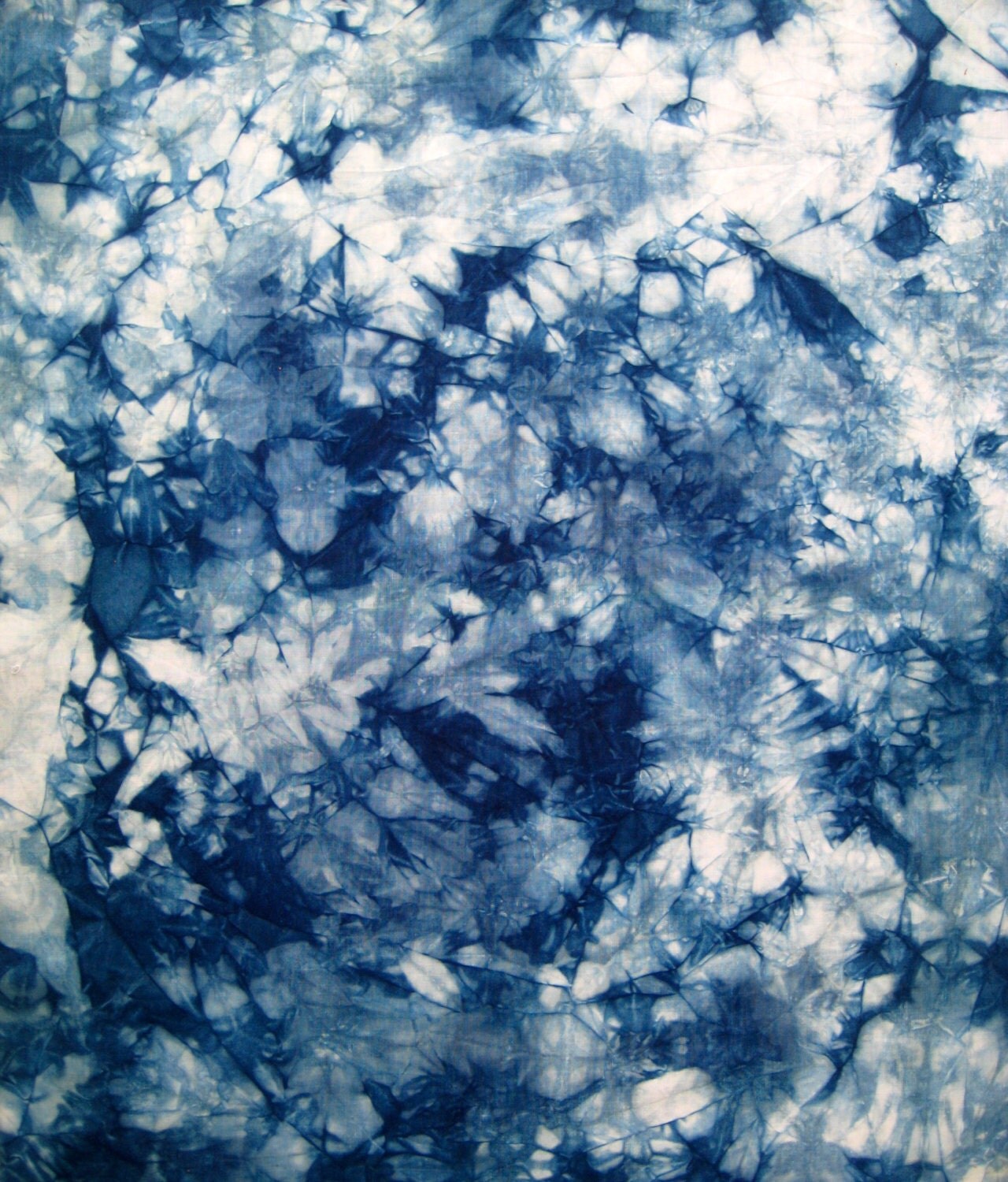 Shibori Fabric Hand Dyed Indigo By Capecodshibori On Etsy 