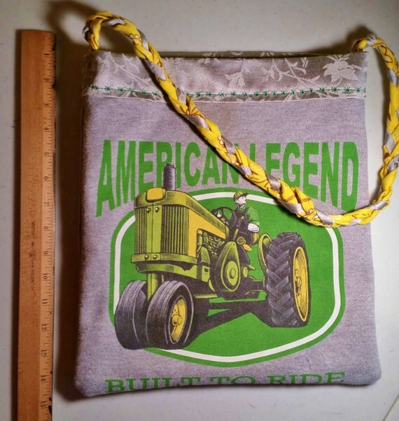 Handmade Repurposed John Deere Purse Pocketbook