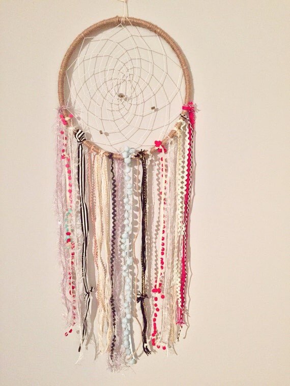 Bohemian Dreamcatcher Boho chic Dream catcher Colorful