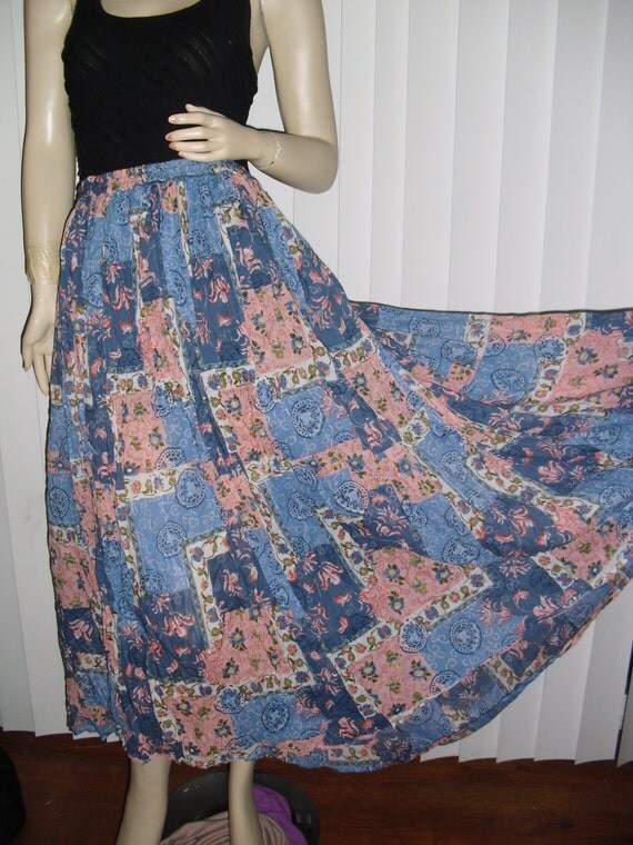 60s maxi skirt