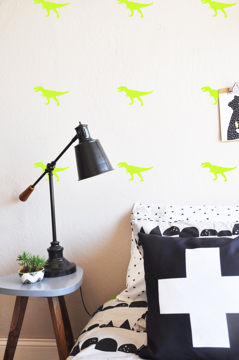 T Rex WALL DECAL by TheLovelyWall on Etsy