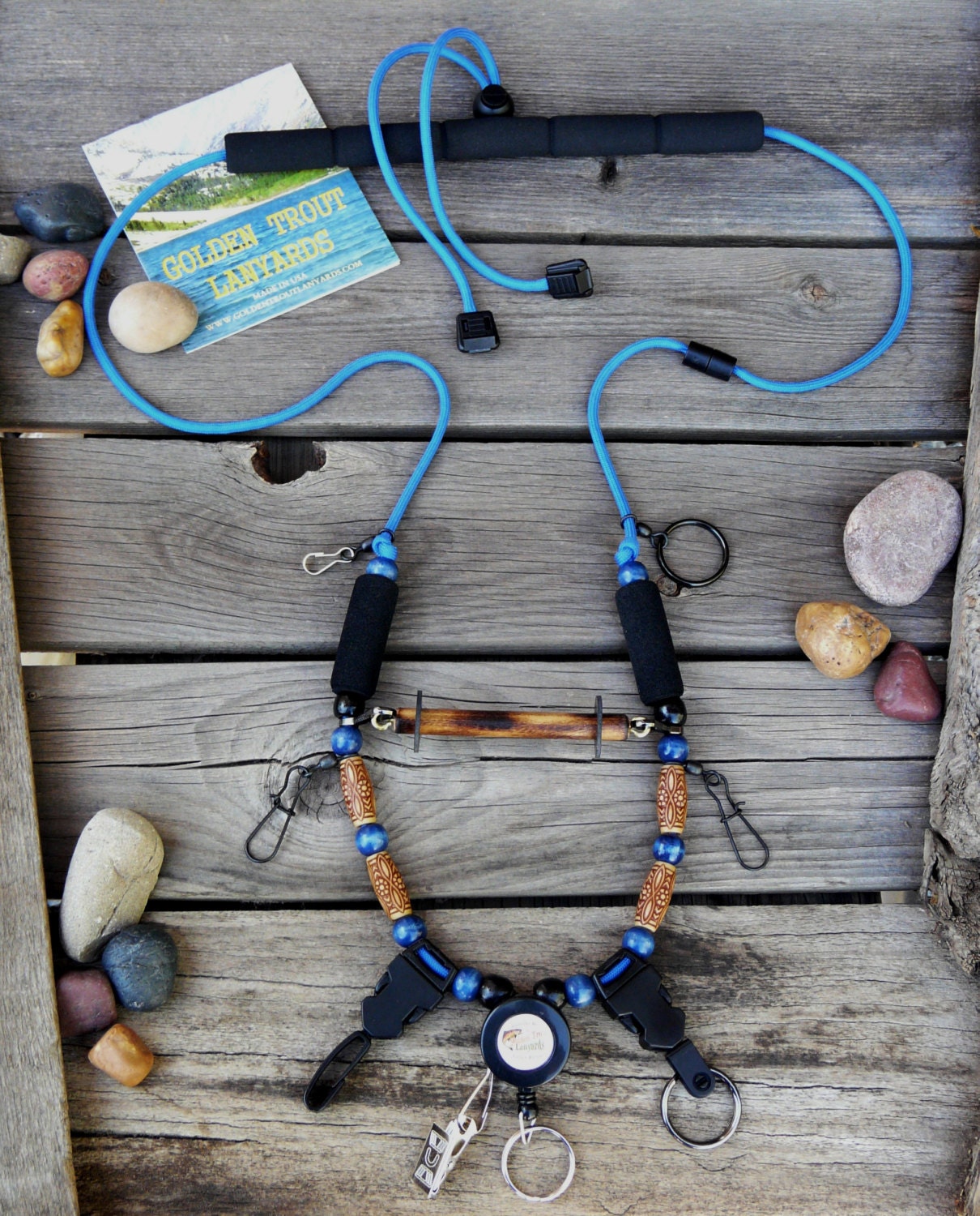 Fly Fishing Lanyard JUNE LAKE by Golden Trout