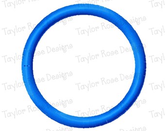 Circle Applique Machine Embroidery Design 1x1 2x2 3x3 4x4 5x5 6x6 Frame INSTANT DOWNLOAD
