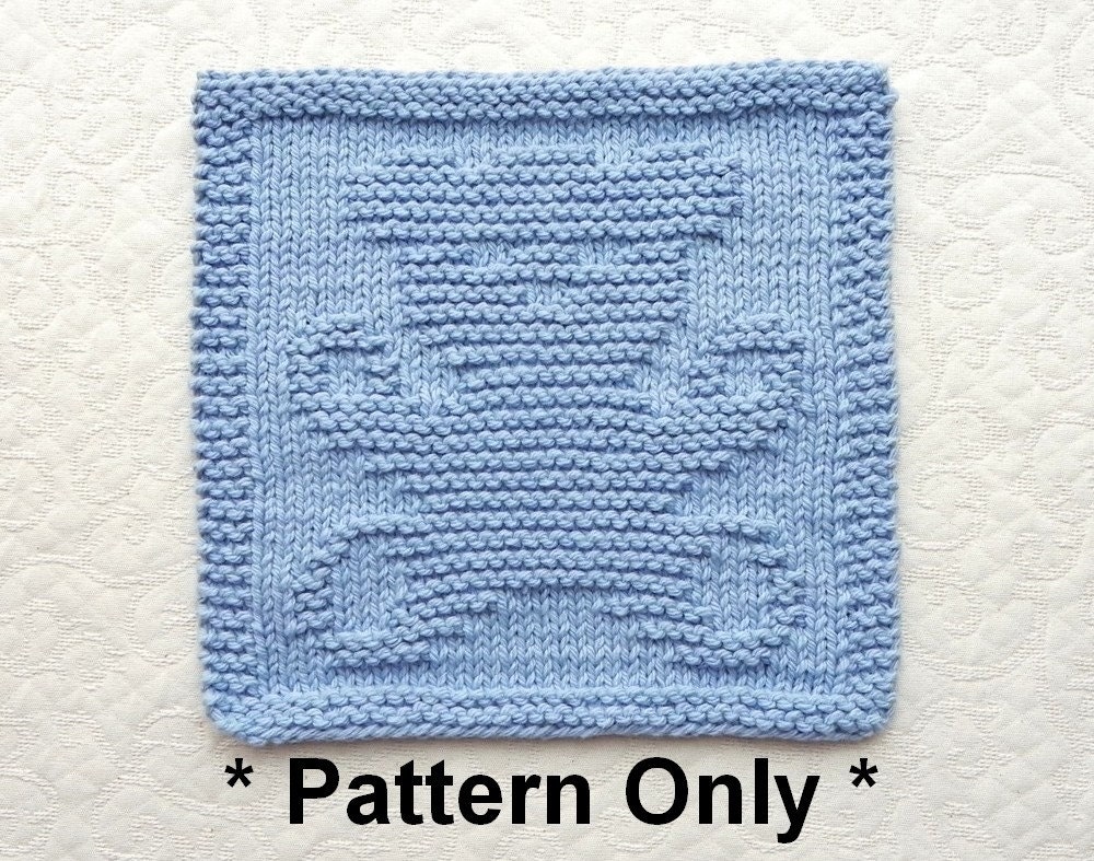 teddy bear dishcloth knitting pattern