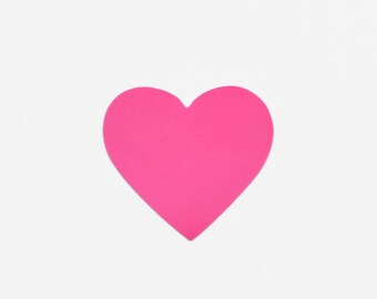 pink heart stickers etsy