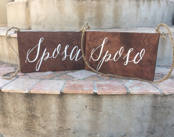 sposo italian  sposa italian signs, rustic and Rustic signs chair wooden