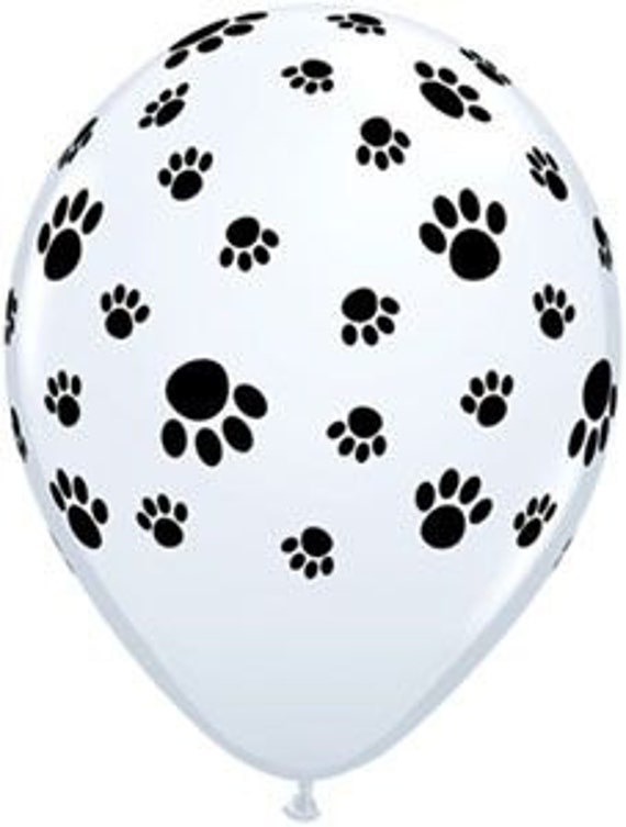Paw Print Straws Pawprint Straws Dog Party Straws Cat Party