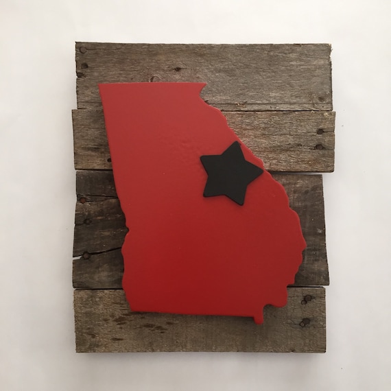 Items similar to University of wall art. Proudly display your home state and school