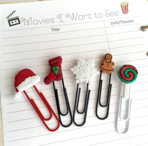 Christmas Paper Clips 